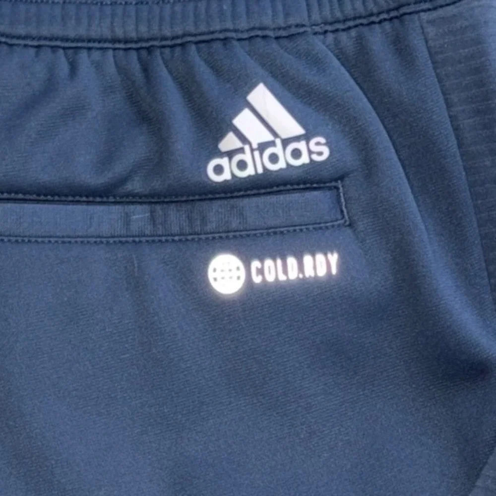 Adidas Joggers Men Cold Rdy Loungewear Activewear Gorpcore 2XL Navy Blue Zip Fly